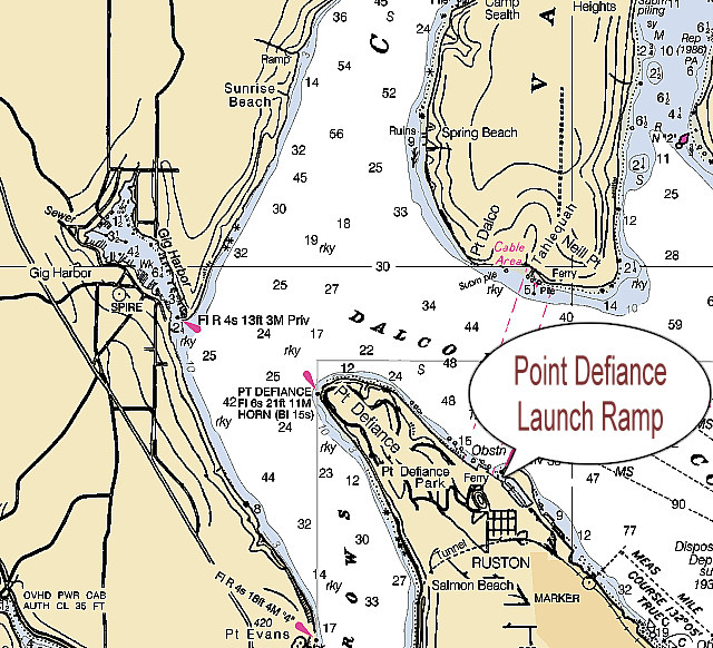 Point Defiance Launch Ramp