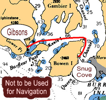 Snug Cove, Bowen Island - - - Gibsons