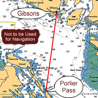 Porlier Pass - - - Gibsons