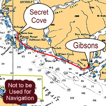 Gibsons - - - Secret Cove