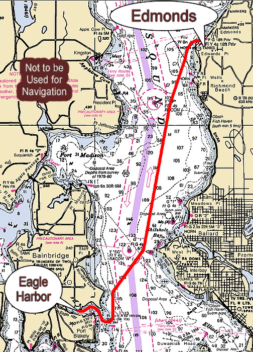 Edmonds - - - Eagle Harbor