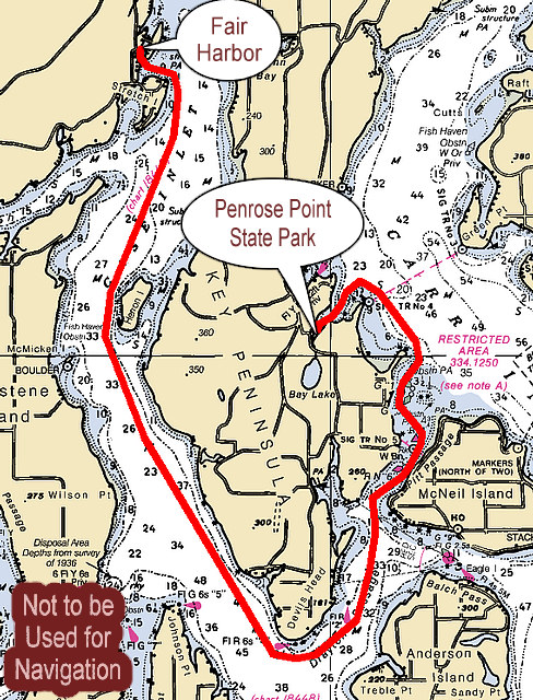 Fair Harbor - - -  Penrose Point State Park