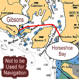 Horseshoe Bay  - - - Gibsons