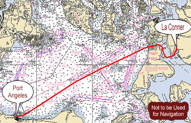 La Conner - - - Port Angeles