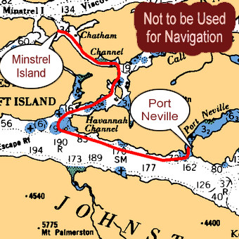 Port Neville - - - Minstrel Island